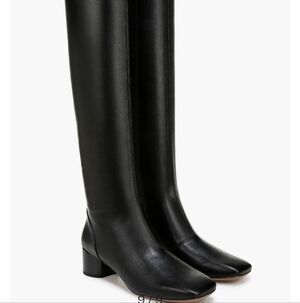 Franco Sarto Black Over the Knee Boots